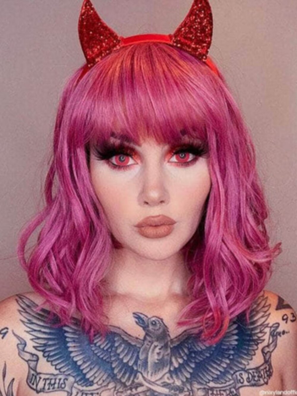 INH Penny Pink Wig NEW NEVER WORN in Bag